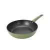 Chảo chống dính Ceramic Elmich Olive Classic EL5975OV24 size 24cm