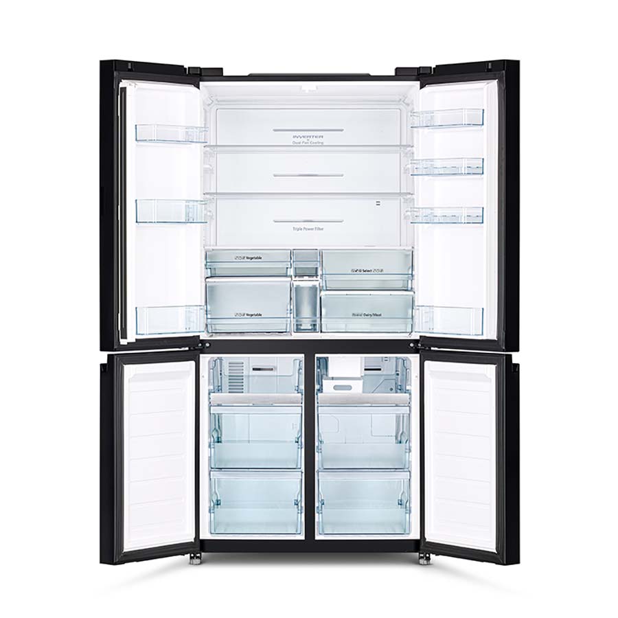 Tủ lạnh Hitachi Inverter 645 lít Multi Door R-WB700PGV4 GBK