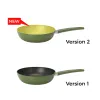 Chảo chống dính Ceramic Elmich Olive Classic EL5975OV24 size 24cm