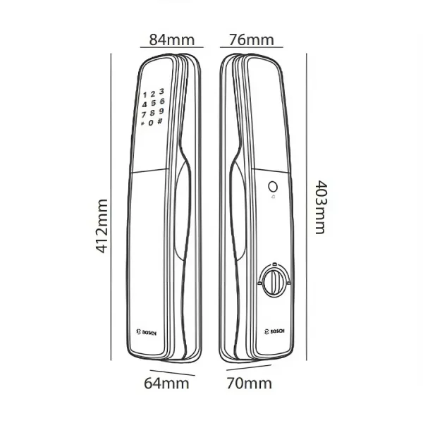 Khóa điện tử Bosch EL800X