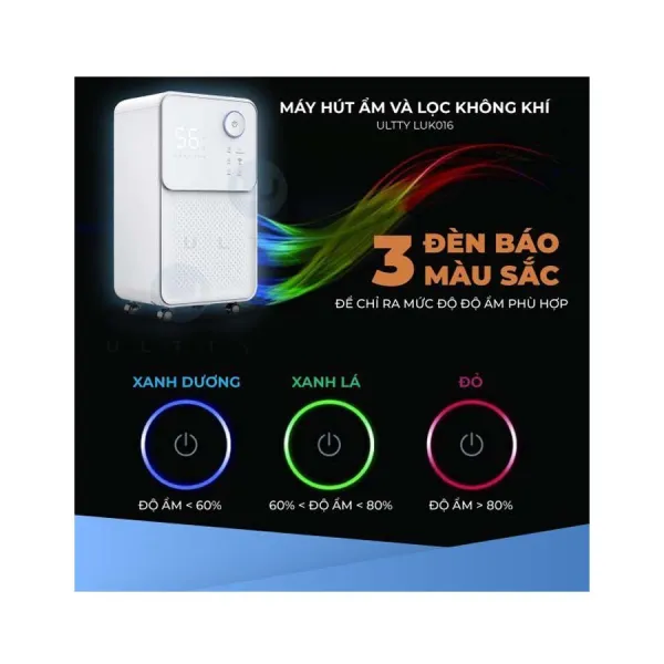 Máy hút ẩm & lọc không khí U-ULTTY LUK016