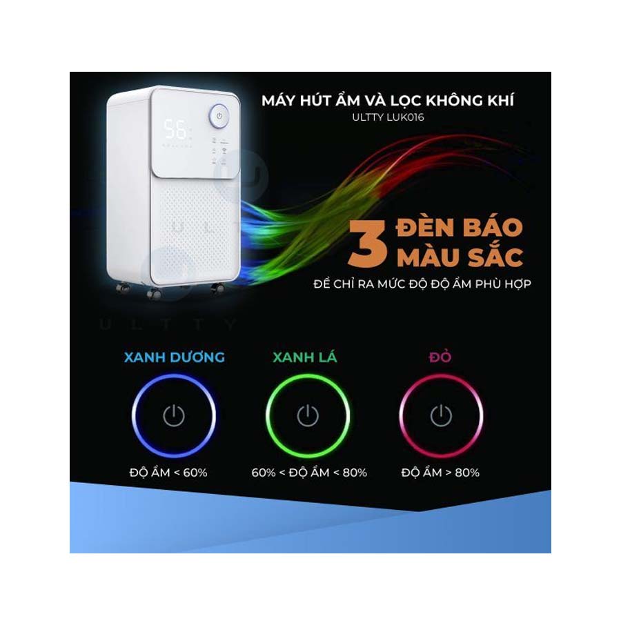 Máy hút ẩm & lọc không khí U-ULTTY LUK016