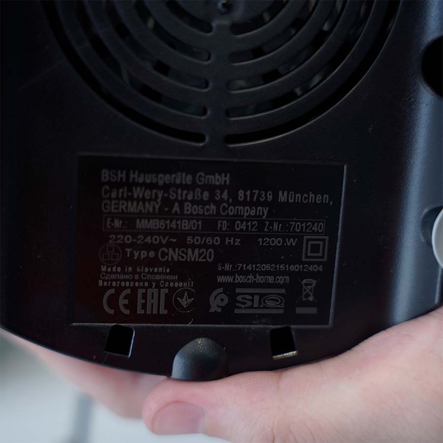 Ảnh thực tế Máy xay sinh tố Bosch MMB6141B