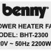 Quạt sưởi gốm Benny BHT2300