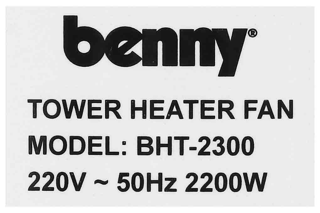 Quạt sưởi gốm Benny BHT2300