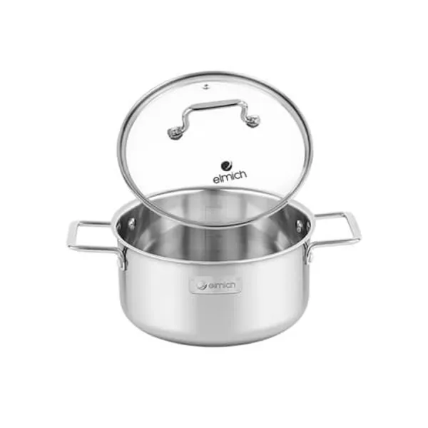 Bộ nồi Inox liền khối Elmich Trimax XR EL8074 size 16,20,22cm