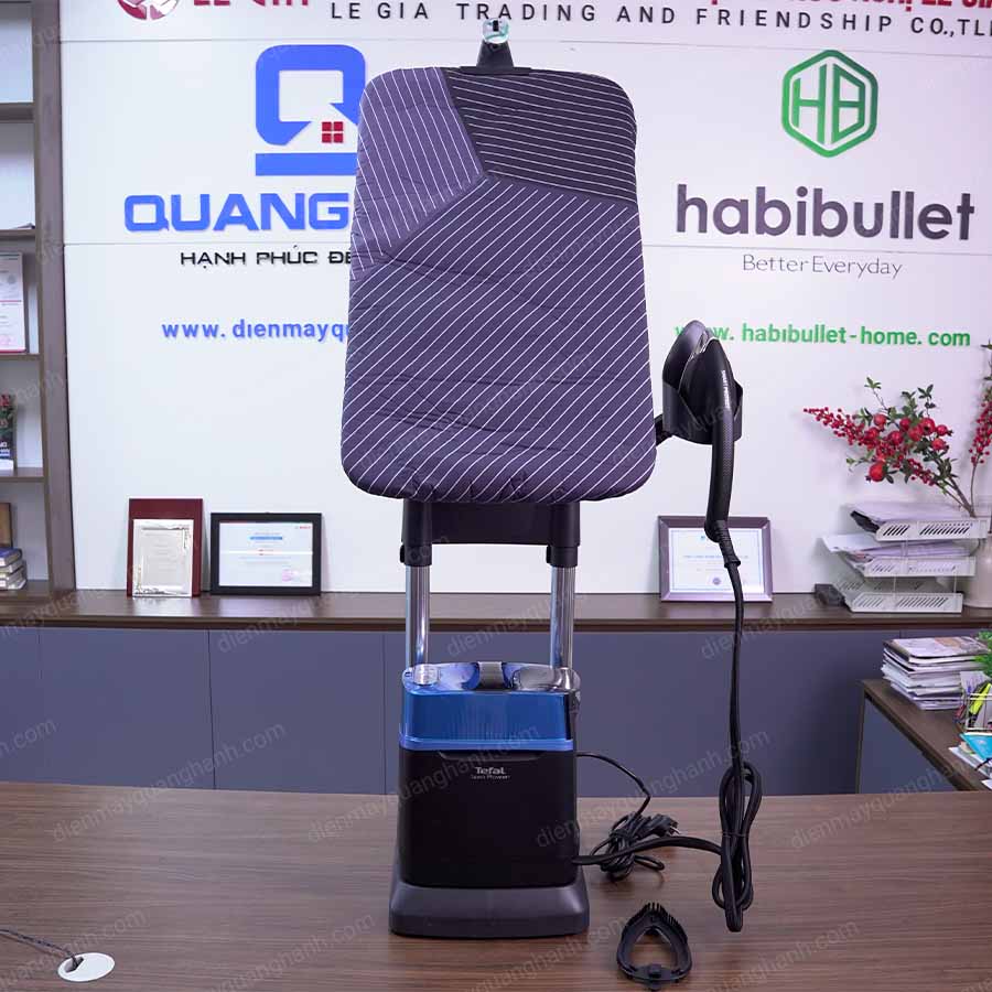 Ảnh thực tế Bàn ủi hơi nước đứng Tefal IXEO Power QT2022 2170W