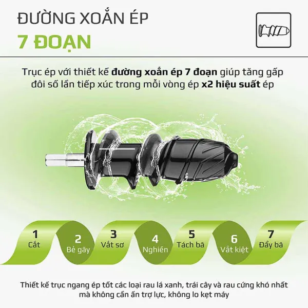 Máy ép chậm trục ngang Olivo SJ22