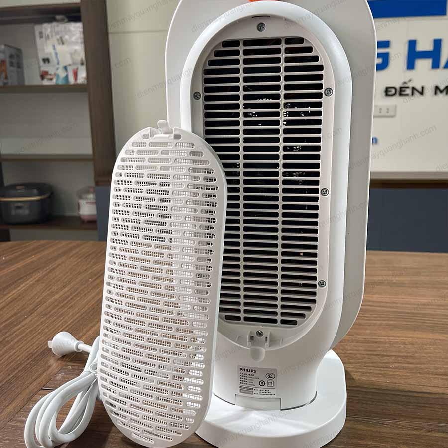 Ảnh thực tế Máy sưởi gốm ceramic Philips AHR2242FA cơ