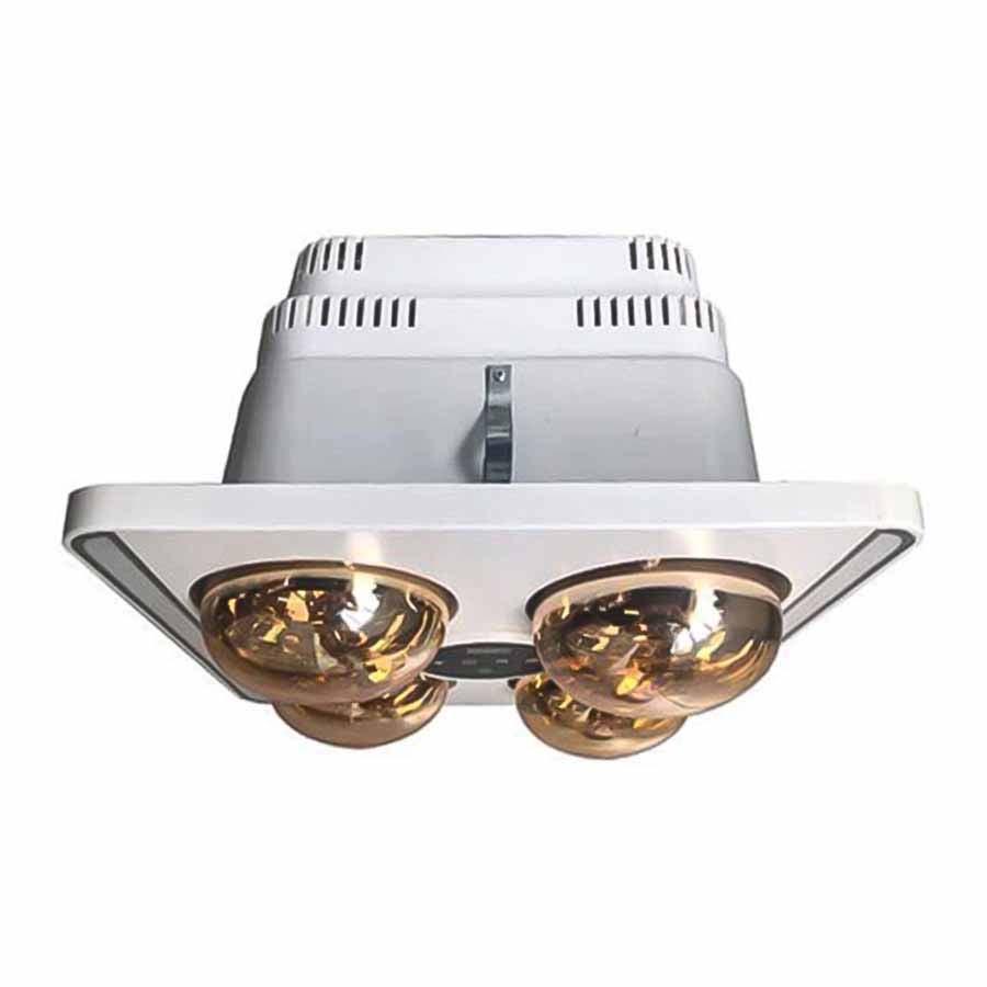 Đèn sưởi nhà tắm 4 bóng âm trần Kohn BU06G