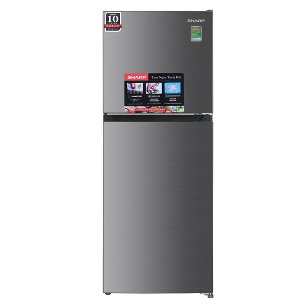 Tủ lạnh Sharp Inverter 197 lít SJ-X215V-SL
