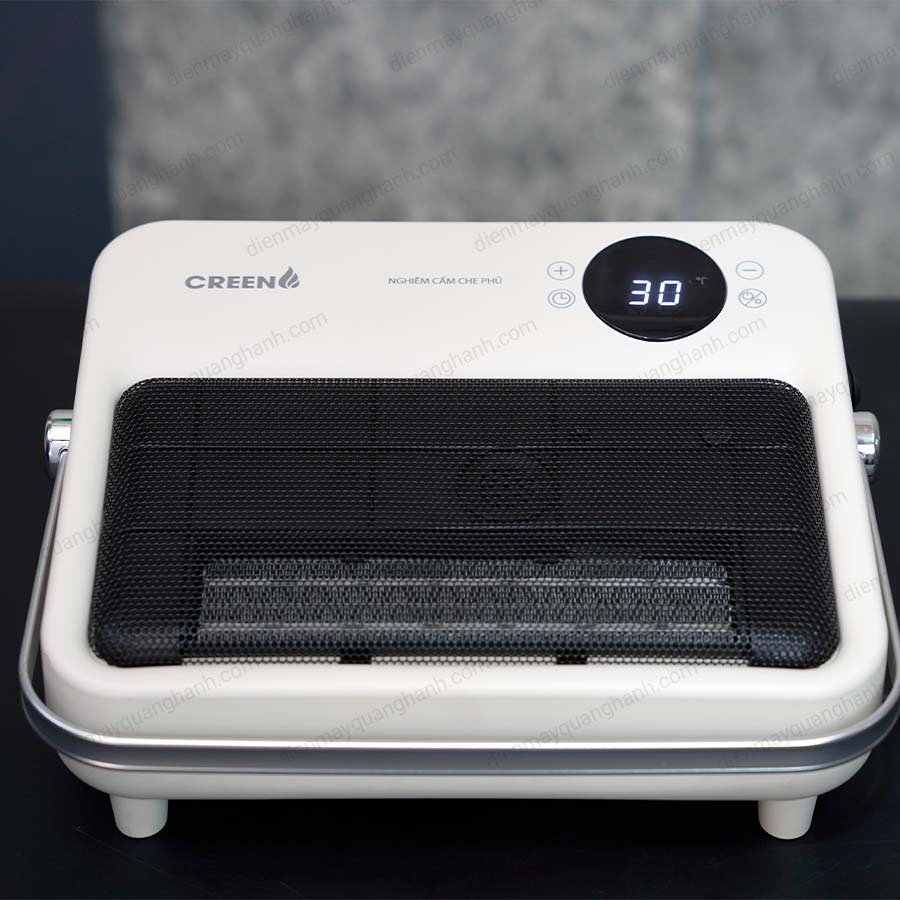 Ảnh thực tế Máy sưởi gốm treo tường Creen CR-H38DT