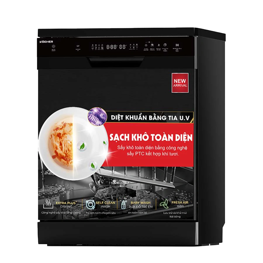 Máy rửa bát Kocher X16B