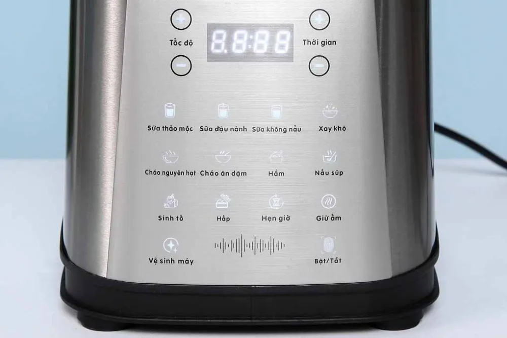 Chức năng nấu máy làm sữa hạt