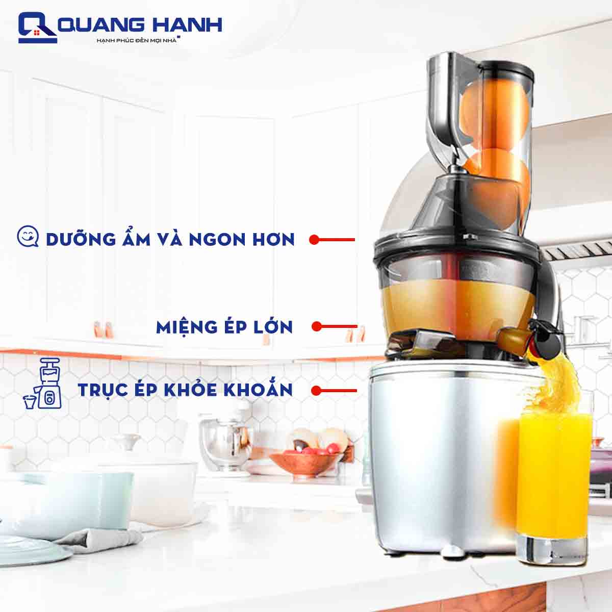 MÁY ÉP CHẬM KALITE KL-550 Chính hãng