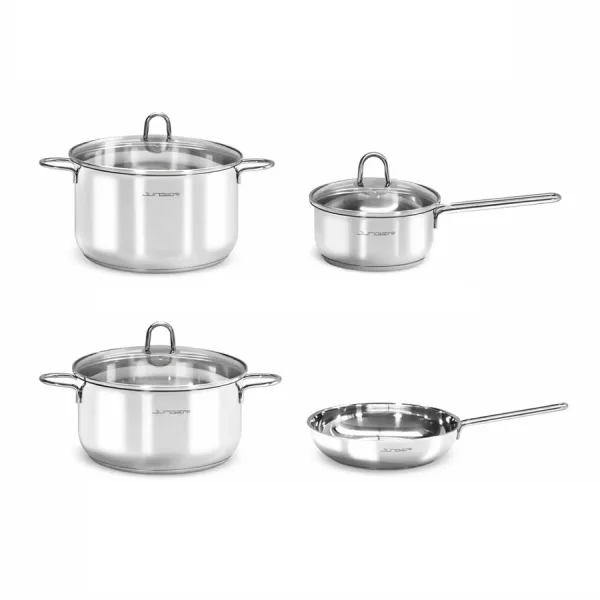 Bộ nồi inox 7 chi tiết Junger JC200