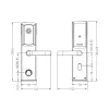 Khóa điện tử Hyundai khách sạn HY-HL01